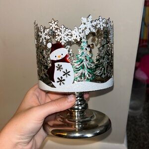 Bath & Body Works Christmas 3-wick Candle Holder